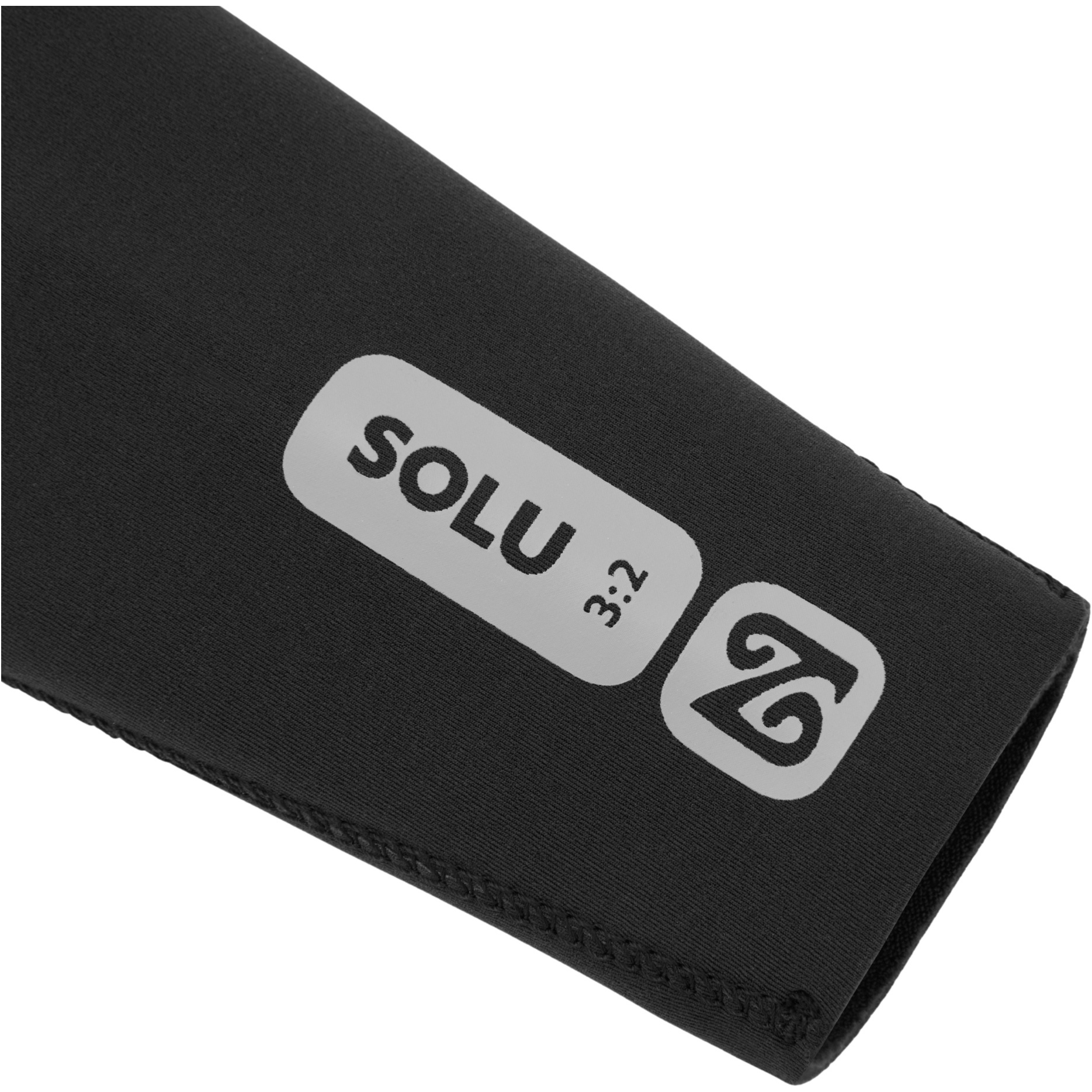 2026 Nyord Da Donna Solu Yulex 3/2mm Chest Zip Muta SOLW32001 - Black